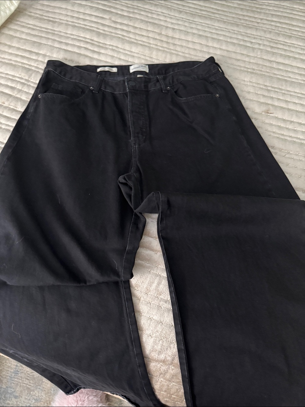 Universal Thread Women’s Black Super Wide Leg Jeans - 17L